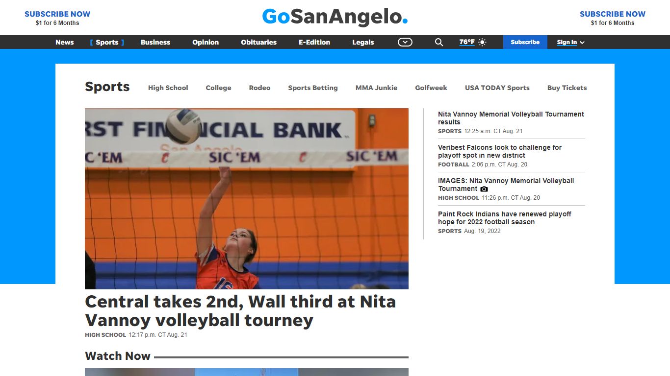 Sports news San Angelo | StandardTimes